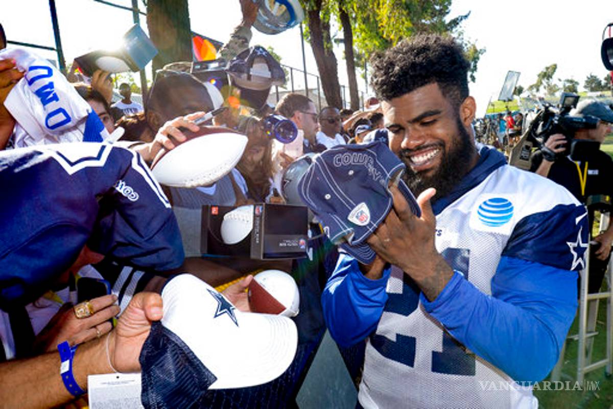 NFL: Elliott suspendido 6 partidos por violencia doméstica
