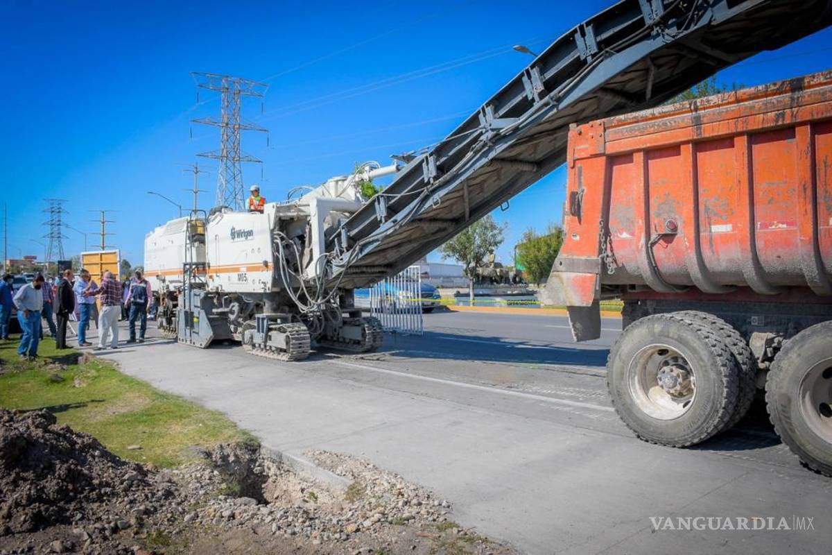 Arranca rehabilitación del bulevar Manuel Pérez Treviño en Piedras Negras