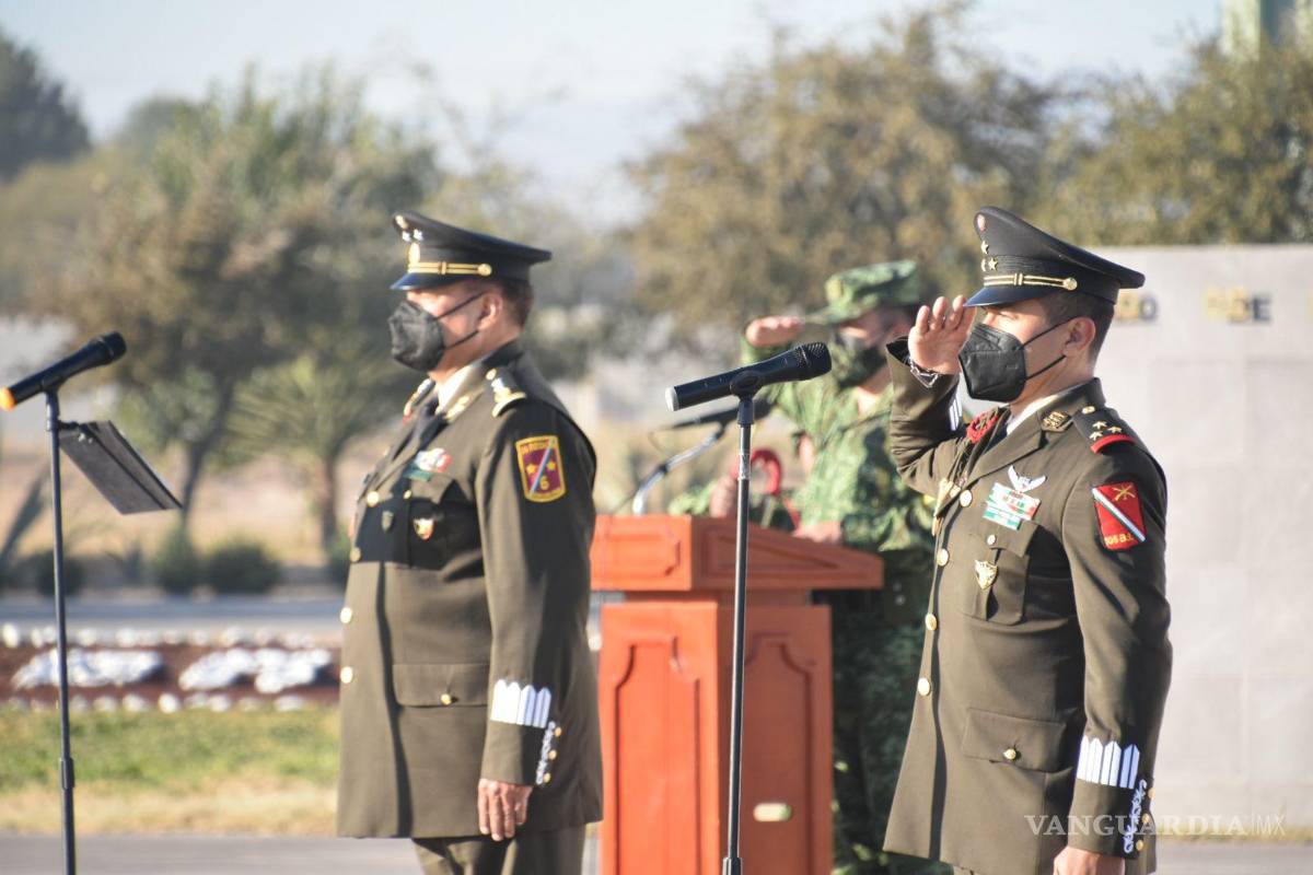 Presenta SEDENA a nuevo comandante del Batallón de Infantería en Monclova