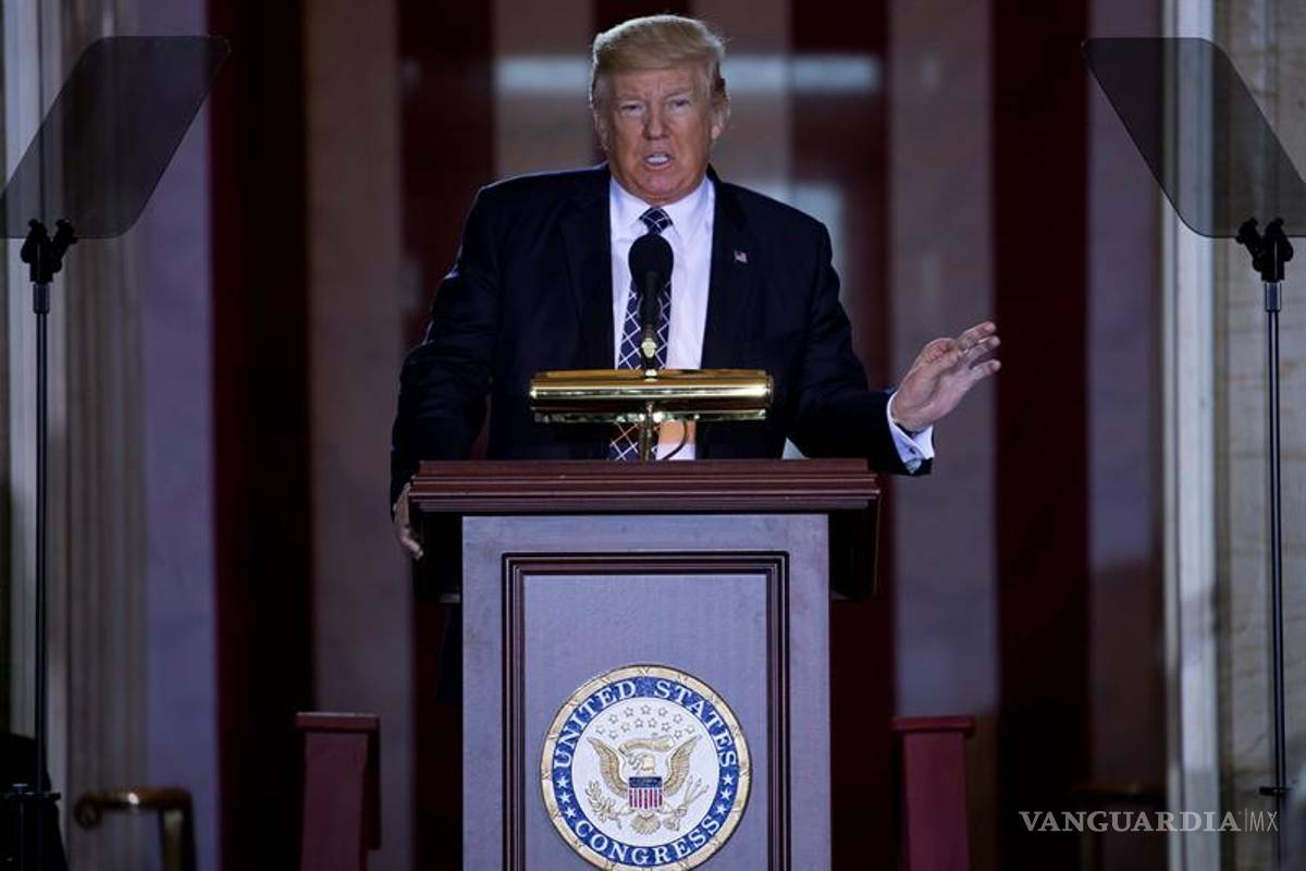 "Trump es lo mejor que nos ha pasado", votantes celebran 100 días en el poder