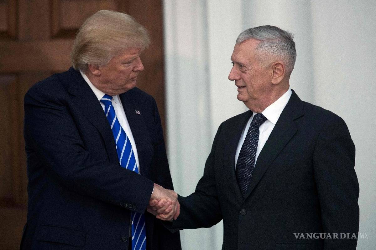 Republicanos confían que Mattis modere a Trump