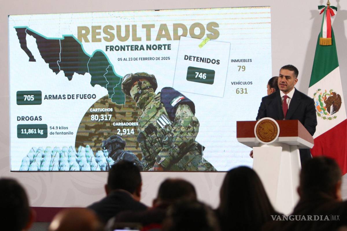 Destaca Harfuch detención de ‘El 200’ y ‘El Güerito’