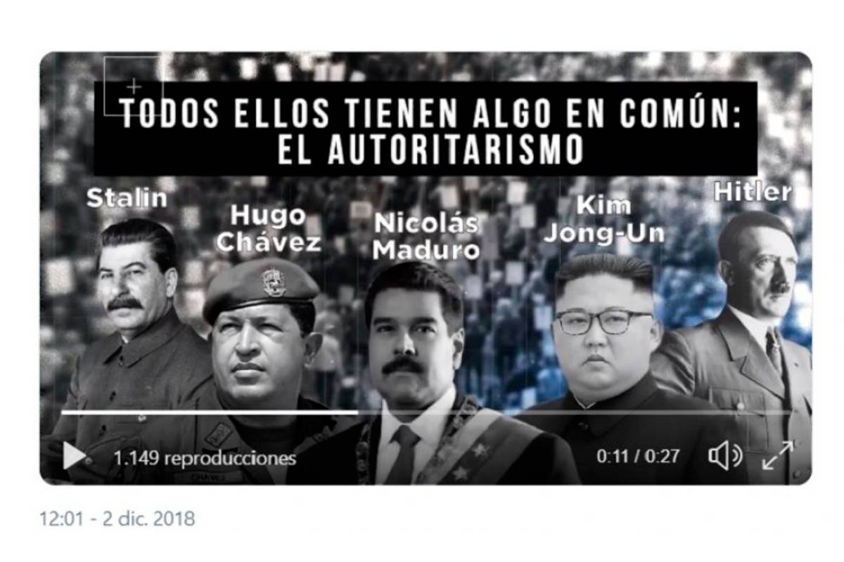 PAN alerta sobre autoritarismo de AMLO en un video, usando imágenes de Hitler y Stalin
