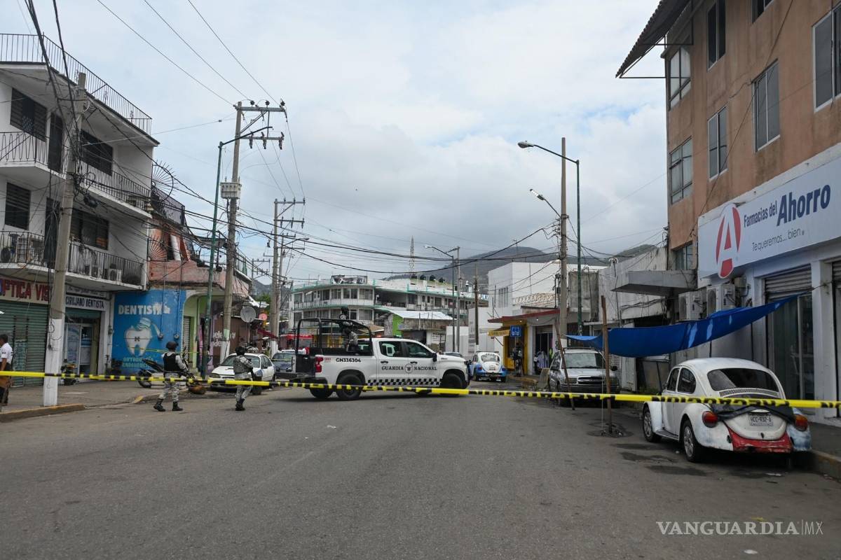 Acusan que la Guardia Nacional sólo recoge cadáveres en Acapulco