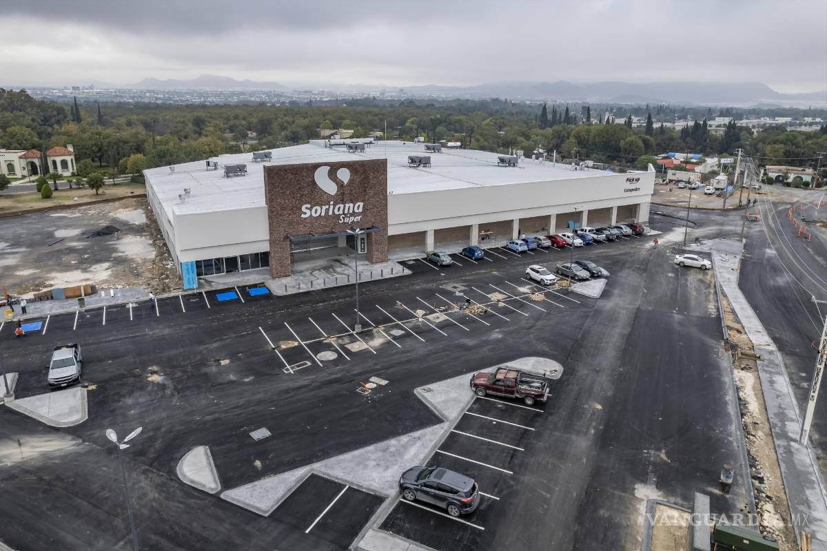 Alistan apertura de Soriana Súper Campestre en Saltillo
