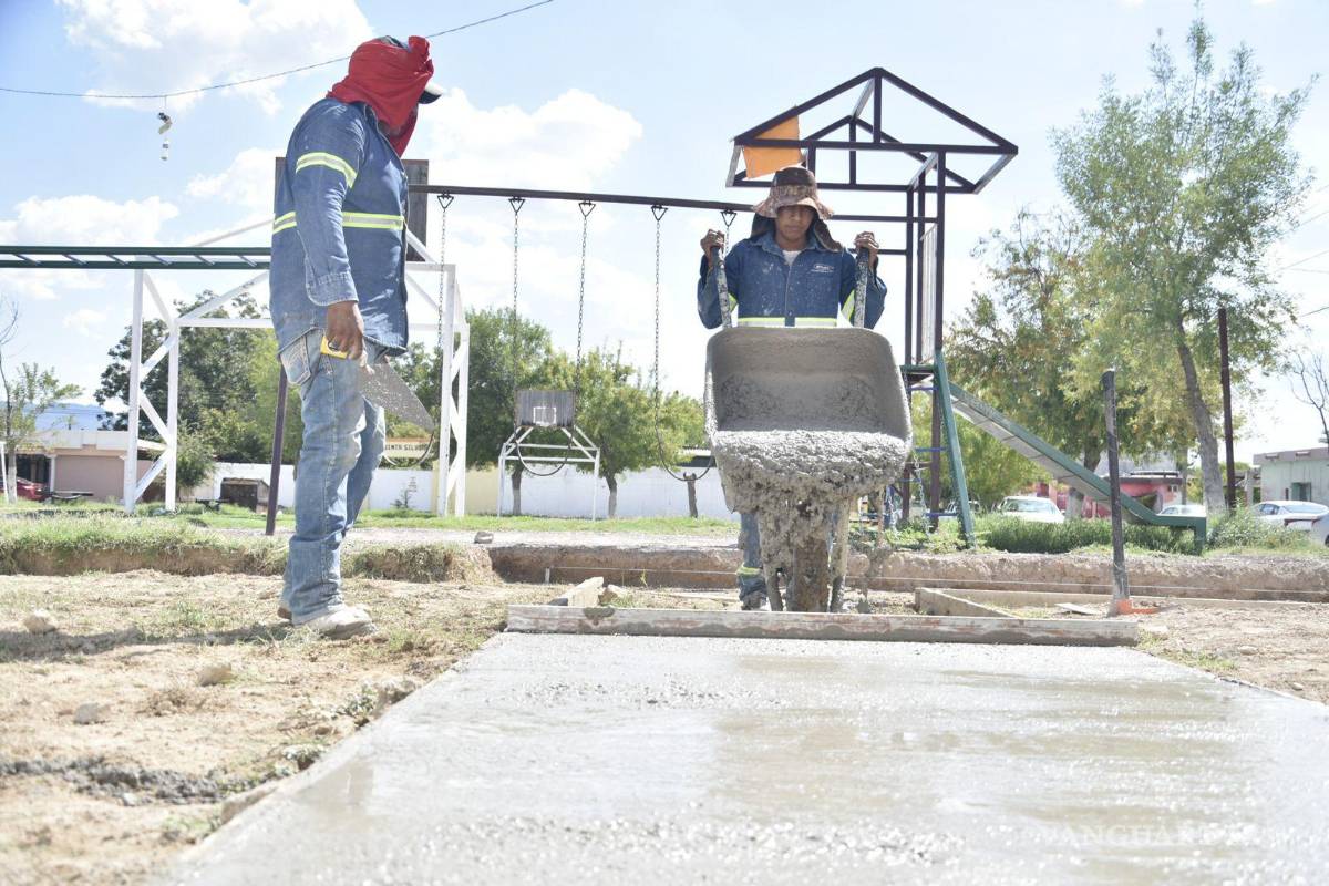 Frontera: Rehabilitación del Centro Comunitario Centenario alcanza 70 por ciento