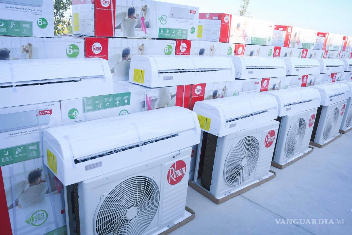 Inicia con fuerza programa estatal de minisplits en Piedras Negras