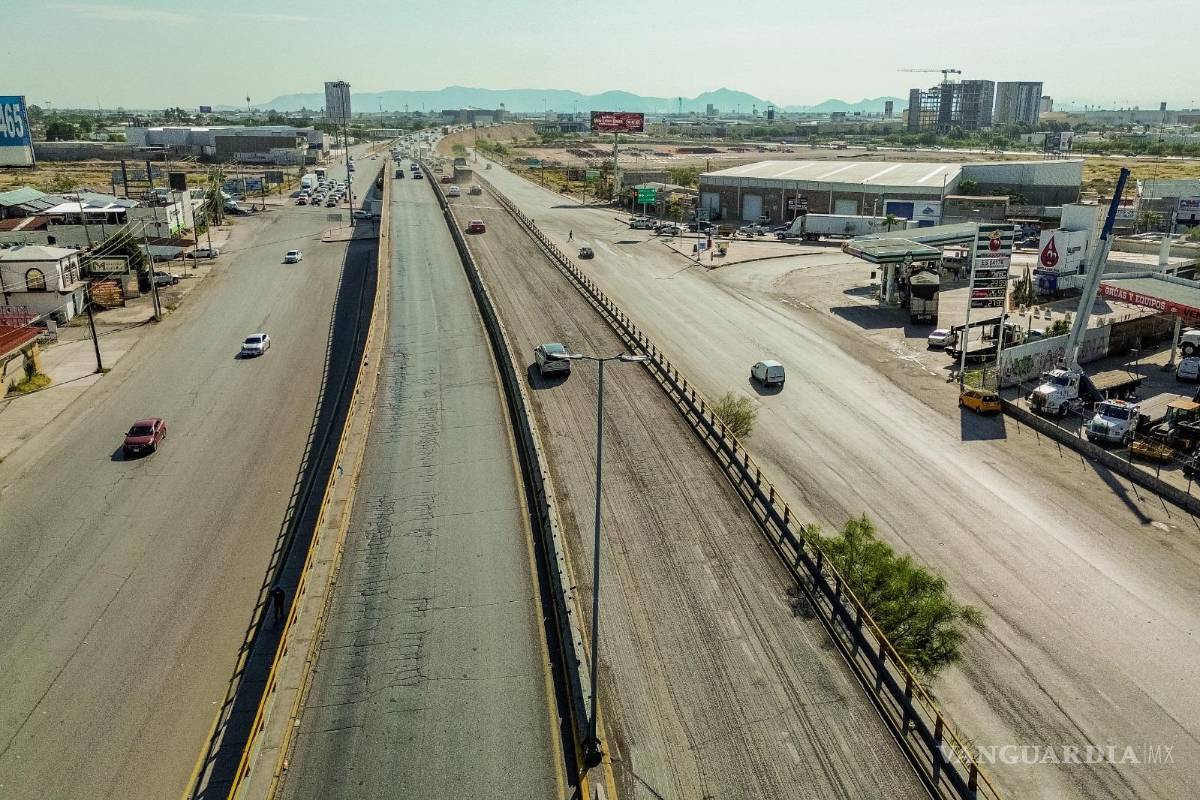 Concluyen trabajos de pavimentación en puente del Periférico de Torreón