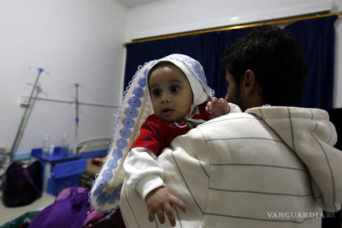 $!Hay más de medio millón de casos de cólera en Yemen