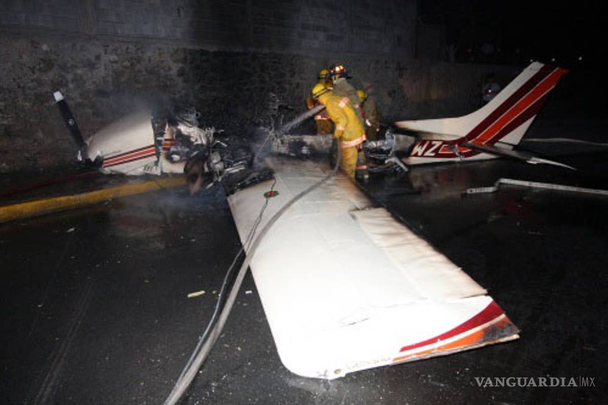 $!Recuerdan caída de avioneta en Ramos Arizpe a diez años de la tragedia