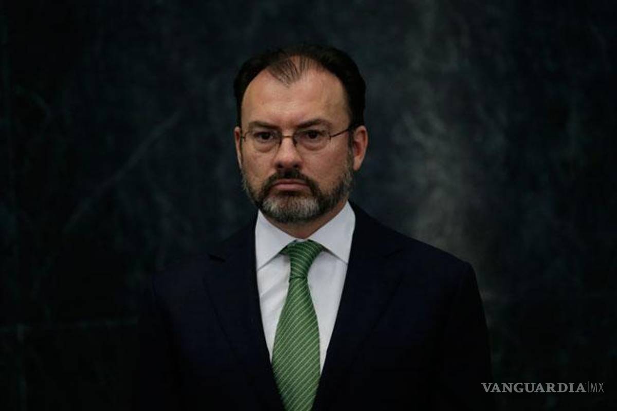 Videgaray niega haber intervenido en discurso de Trump