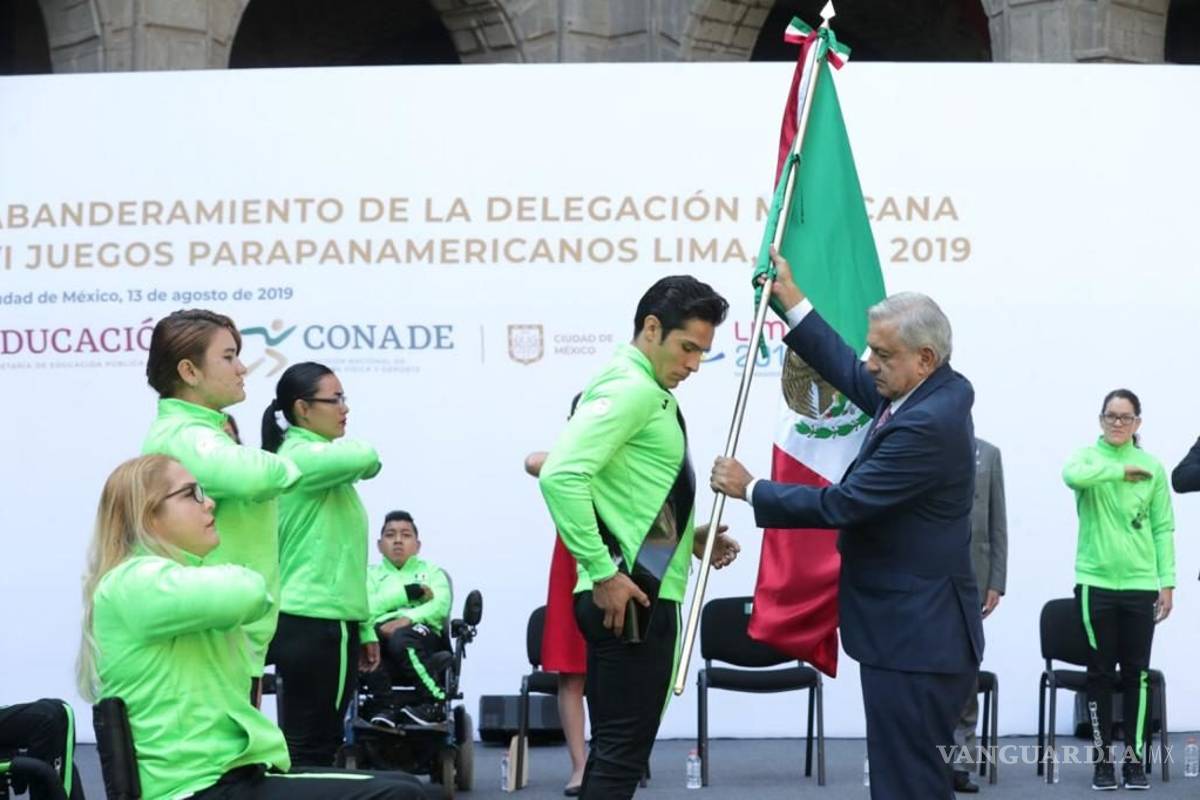 "Dólares decomisados" al crimen organizado se utilizarán para apoyar a atletas paralímpicos: AMLO