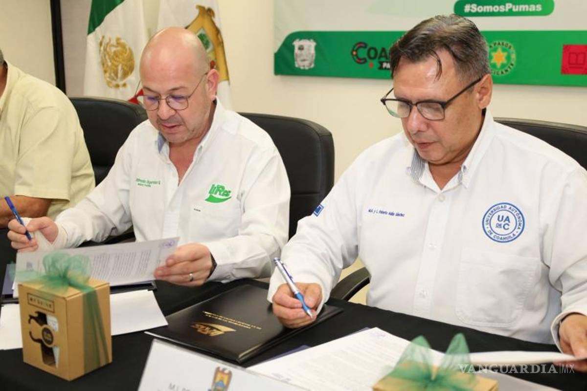 $!Firma del convenio que busca impulsar la cooperación en investigación, docencia y capacitación para el desarrollo de los estudiantes.