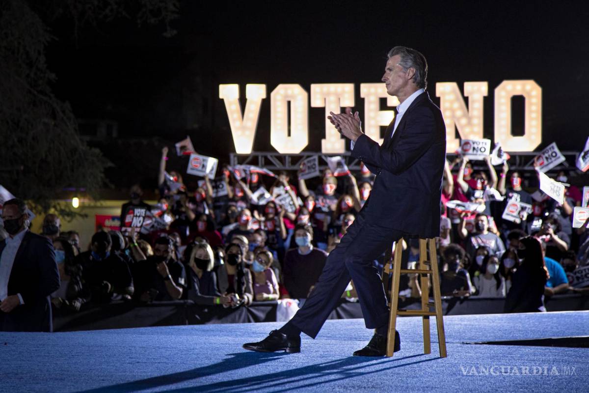 California ratifica a Gavin Newsom como su gobernador