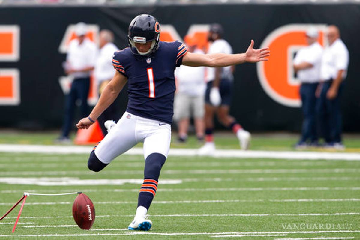 Los Bears de Chicago se desprenderán del pateador Cody Parkey
