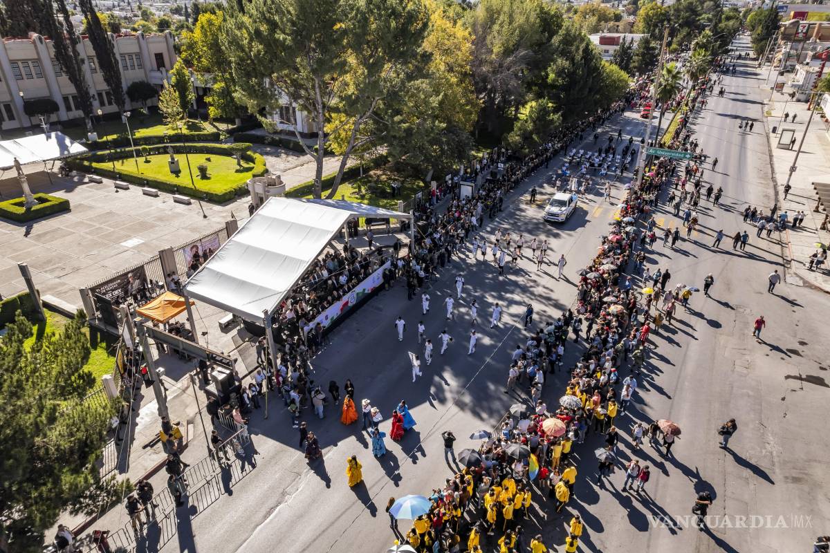 Desfile revolucionario generará cierre vial en Saltillo este jueves; tome vías alternas