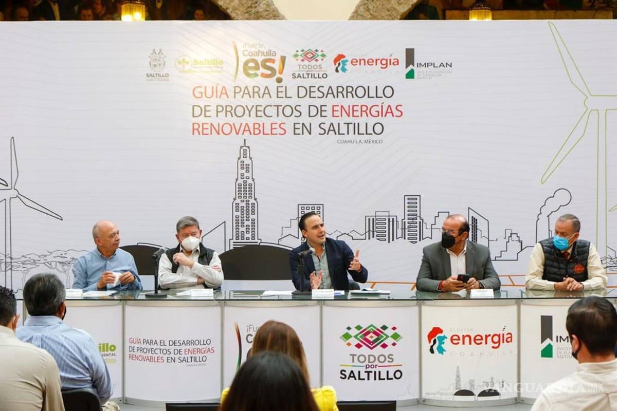 Presentan en Saltillo la Guía para el Desarrollo de Proyectos de Energías Renovables