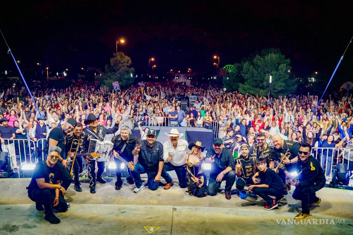 La Casetera desata euforia en la Alameda de Ramos Arizpe ante más de 18 mil personas
