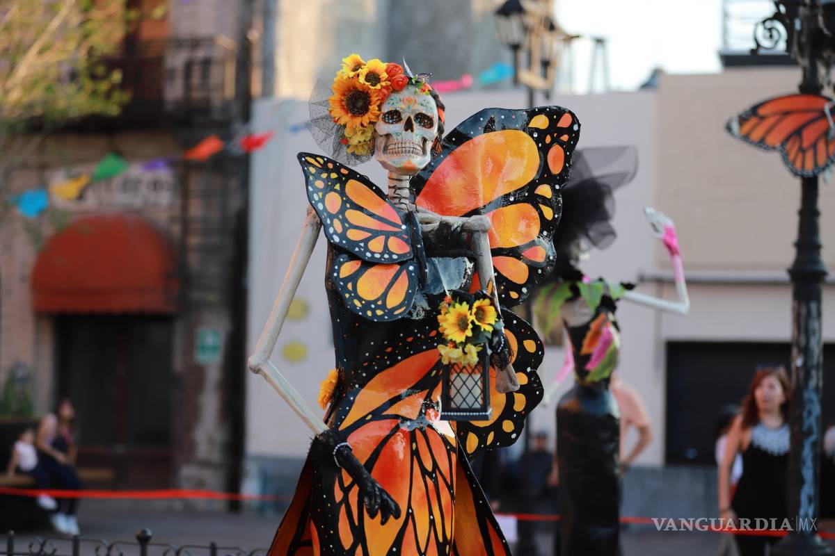 Centro Histórico de Saltillo se llena de arte con el 5º Festival Paso de la Mariposa Monarca