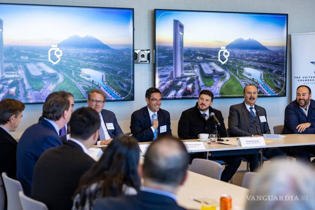 $!Destaca Samuel García ventajas de invertir en Nuevo León ante Cámara de Comercio EU-México