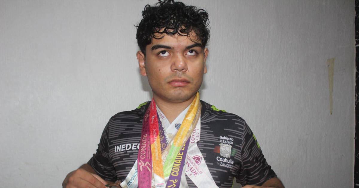 Ernesto Esquivel buscará más gloria para Coahuila en la Paralimpiada 2025