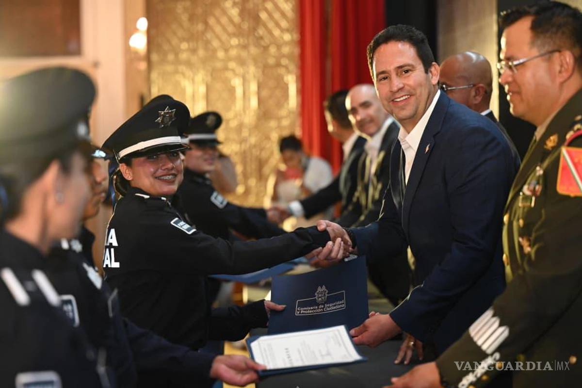Saltillo suma 100 nuevos policías para reforzar la seguridad en la ciudad