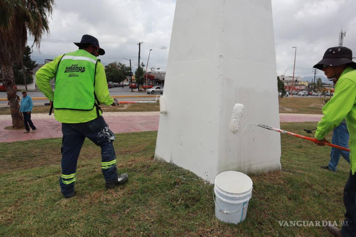 $!La limpieza y pintura de espacios tiene el objetivo de ofrecer espacios públicos limpios, seguros y dignos para la ciudadanía.