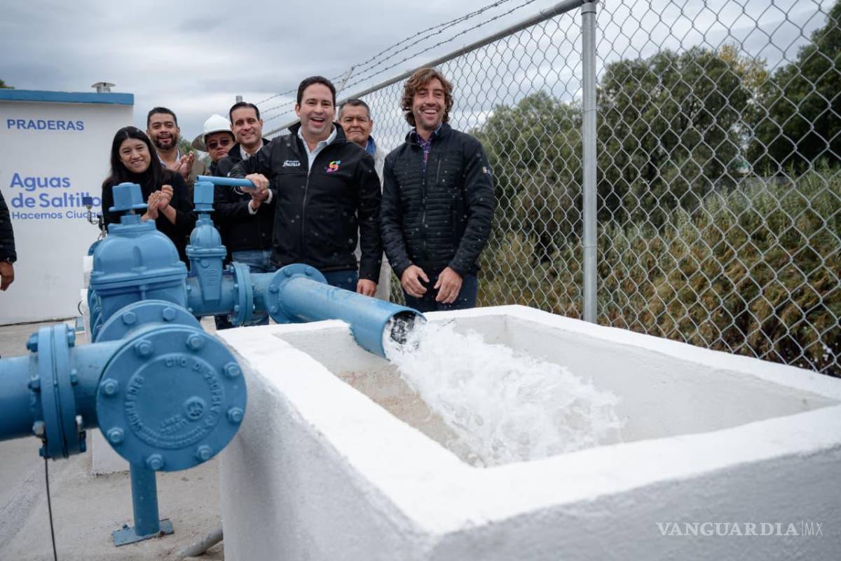 Inaugura Aguas de Saltillo sexto pozo de agua; serán 22 las colonias beneficiadas
