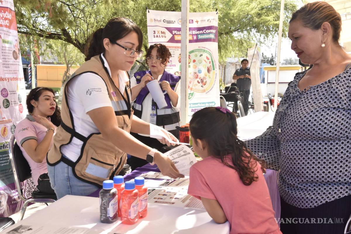 Frontera: llegan las brigadas de salud del programa Mejora Coahuila