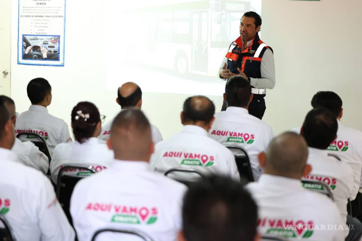 Saltillo alista arranque de ‘Aquí Vamos Gratis’ con capacitación de operadores