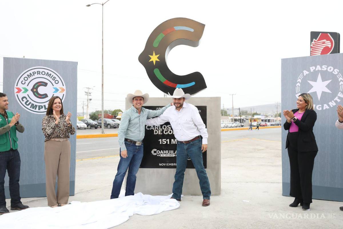 Coahuila: Fortalecen infraestructura vial en Monclova y Acuña