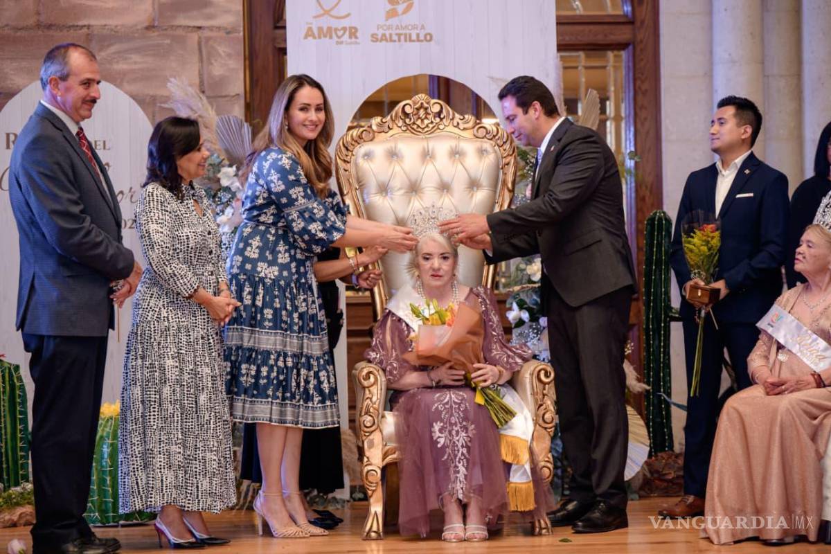Corona Alcalde a la Reina Saltillo de las Personas Adultas Mayores 2025