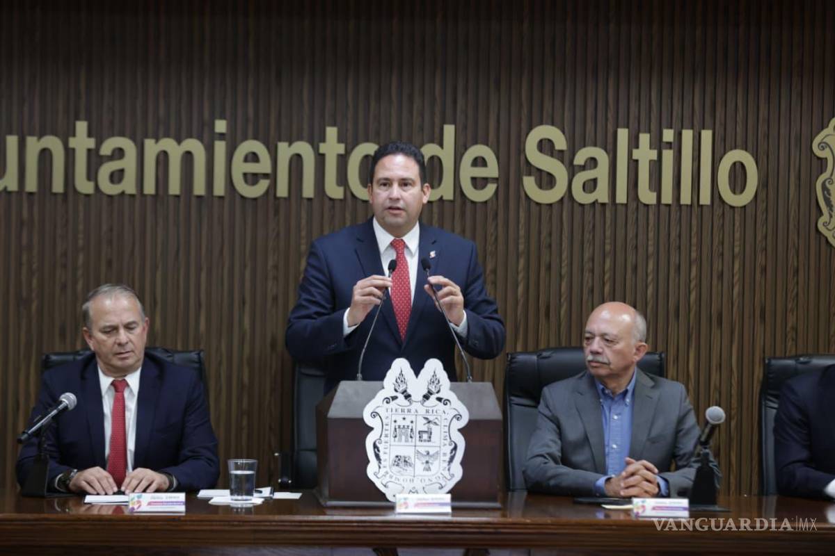 Alcalde de Saltillo rinde primer informe: seguridad, agua y movilidad marcan el primer año