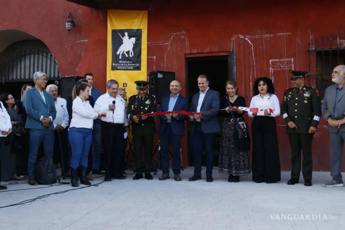 Inauguran salón de usos múltiples del Museo de la Batalla de la Angostura; continuarán con remodelación del recinto