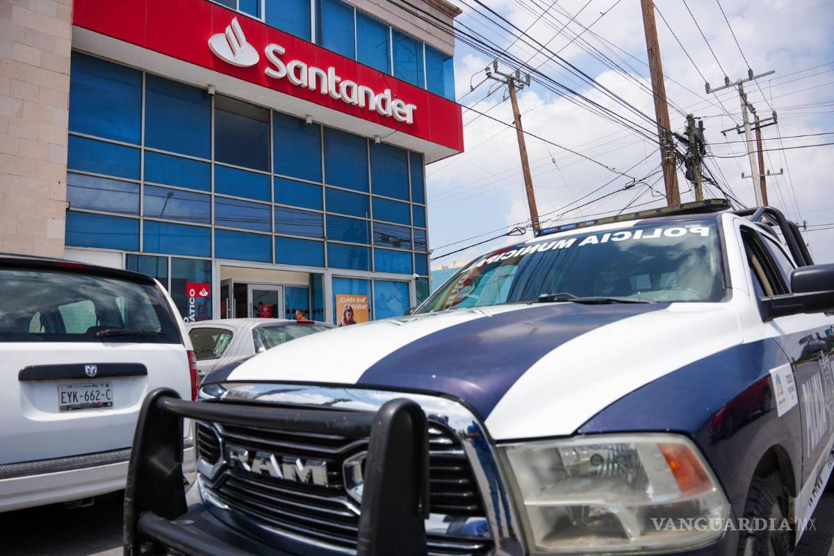 Mantienen operativos de vigilancia en bancos de Ramos Arizpe