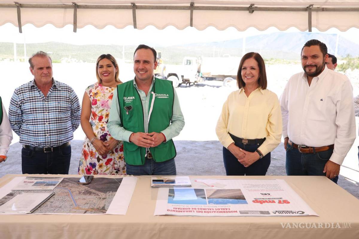 Coahuila: Impulsa Manolo Jiménez obras por 100 millones de pesos en la Región Centro
