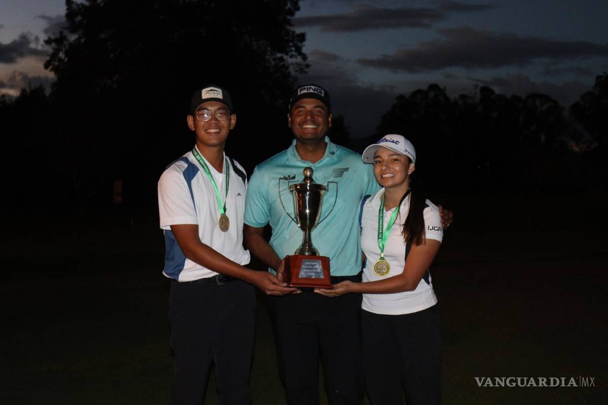 $!Paloma Ibarra Ambia celebró junto al vietnamita Hung Khanh, ganador de la rama varonil, tras consagrarse ambos campeones de la Copa Juan Sebastián Muñoz 2025 disputada en el Club Campestre Los Arrayanes de Bogotá, Colombia.