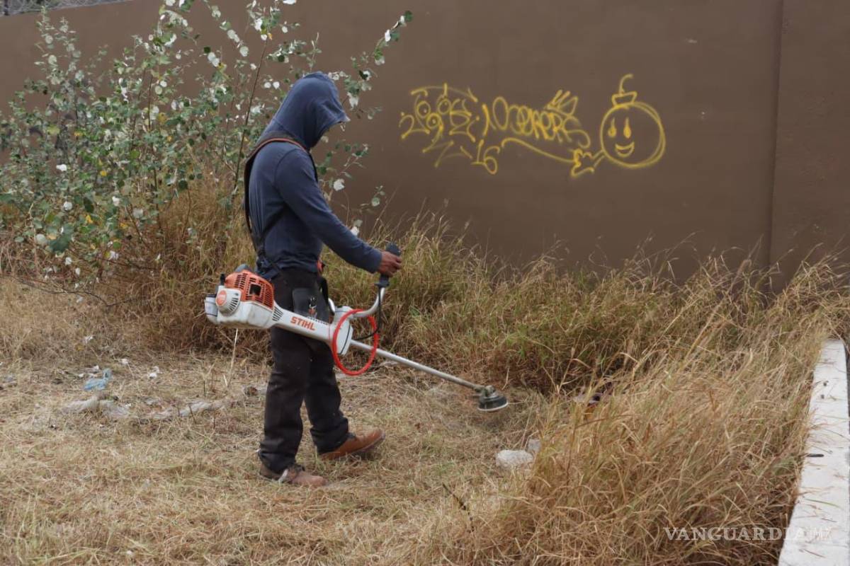 Realizan limpieza integral en Parque Urdiñola y diversos puntos de Saltillo