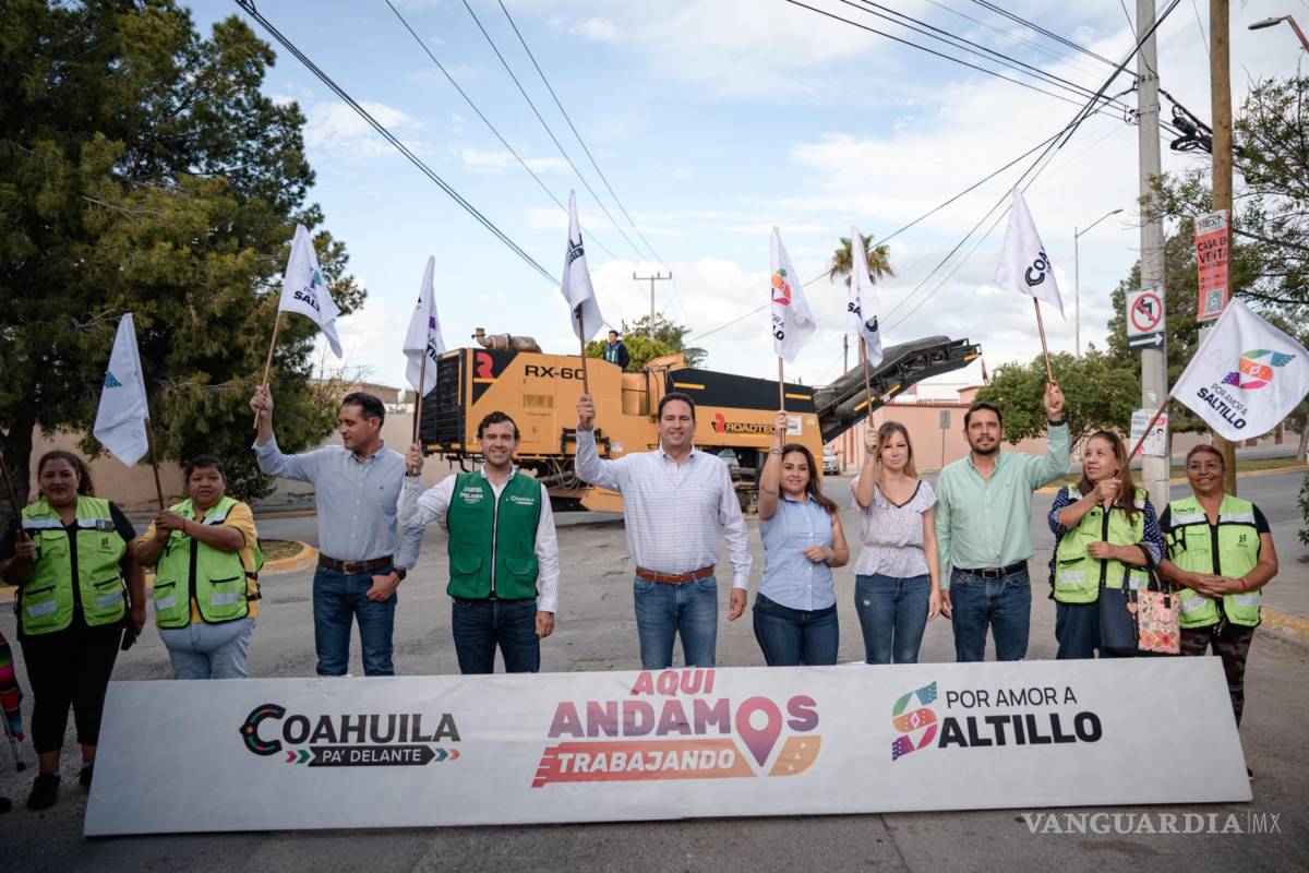 Inicia Javier Díaz recarpeteo del bulevar José María Rodríguez, al norte de Saltillo