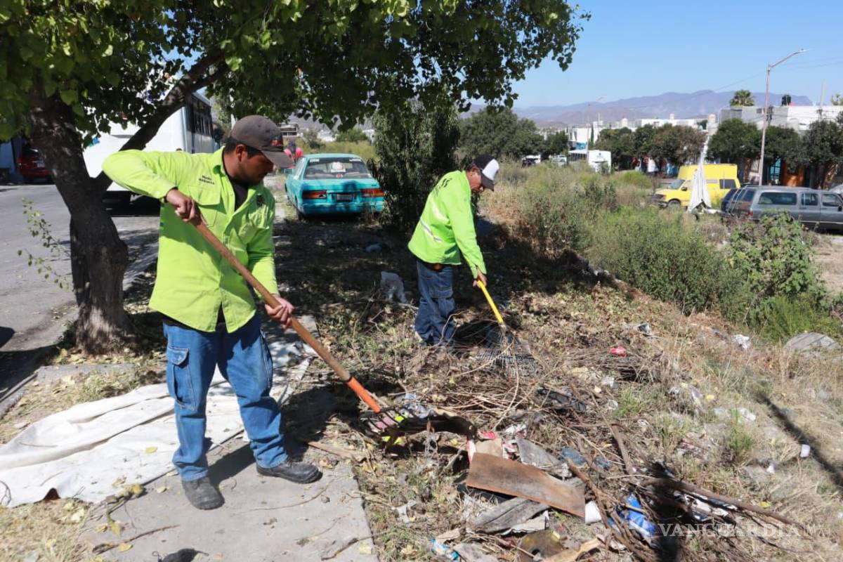 Atienden parques y arroyos con programa ‘Aquí andamos’ en Saltillo