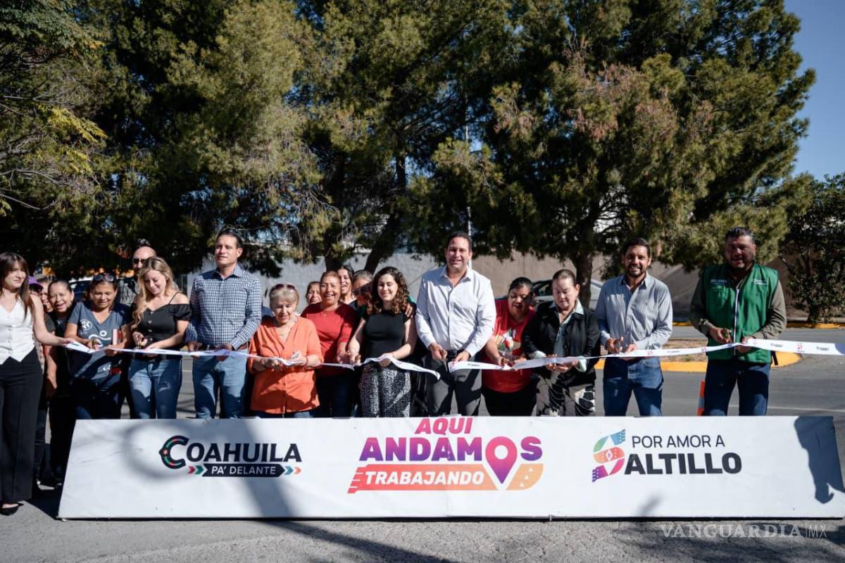 Saltillo: entregan repavimentación del bulevar José María Rodríguez con inversión de 2.7 millones