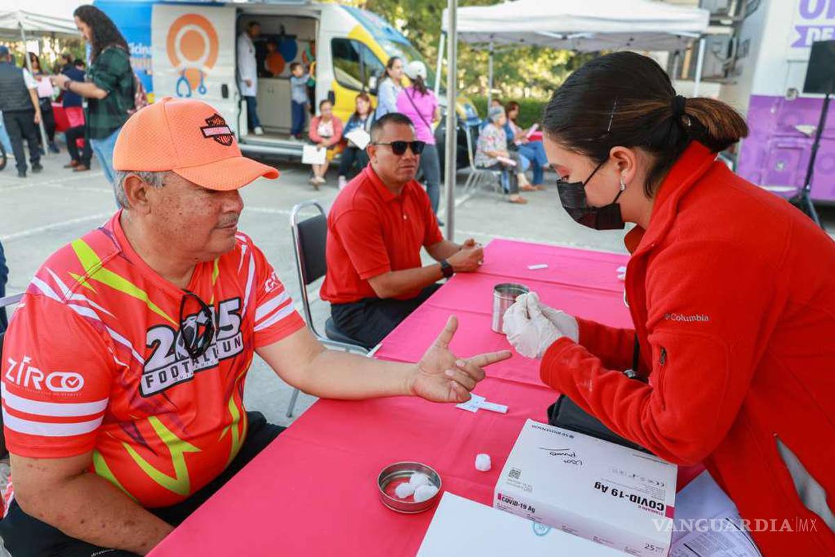 Saltillo impulsa la salud de la población con más de 2 mil apoyos médicos