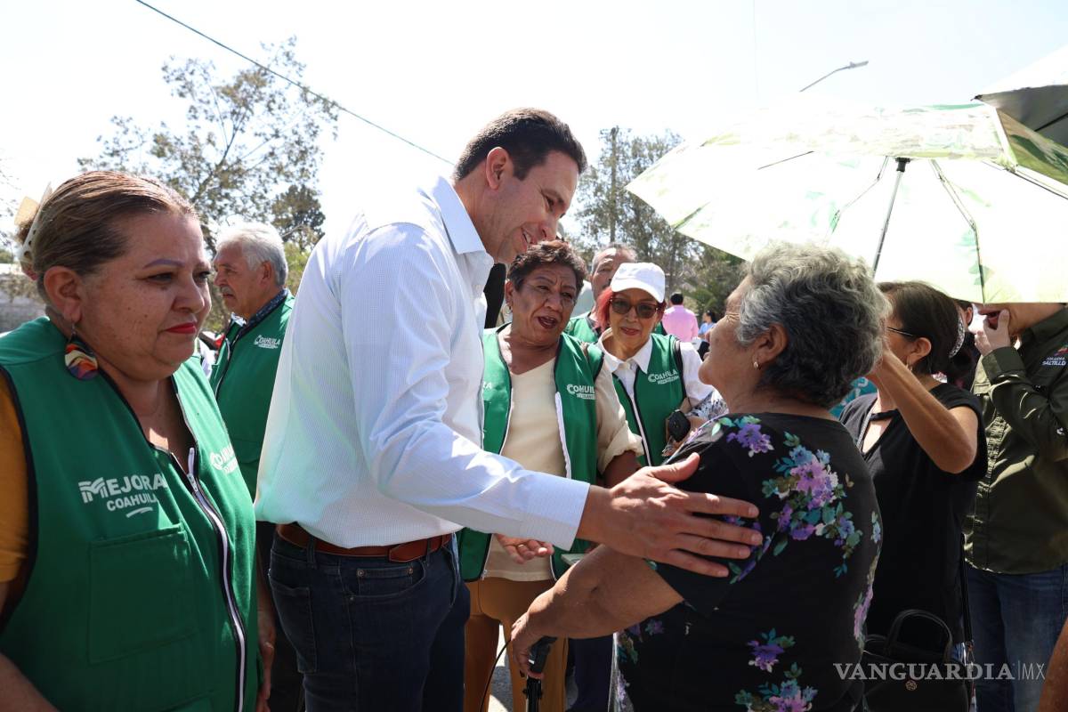 $!Programa “Aquí Andamos” mejora seguridad y tránsito en colonias de Saltillo.