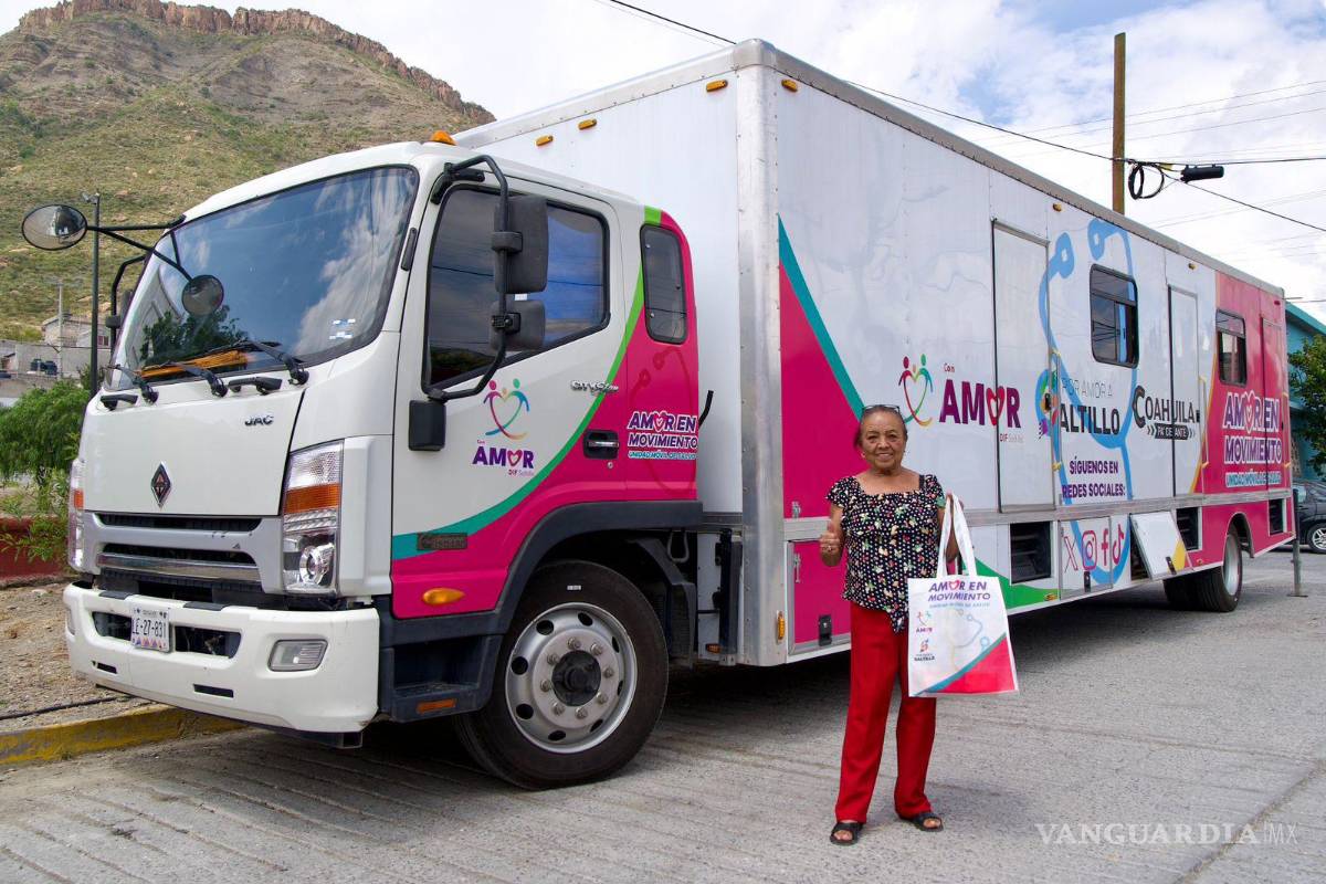 ‘Amor en Movimiento’ continúa llevando servicios de salud gratuitos a colonias y ejidos de Saltillo