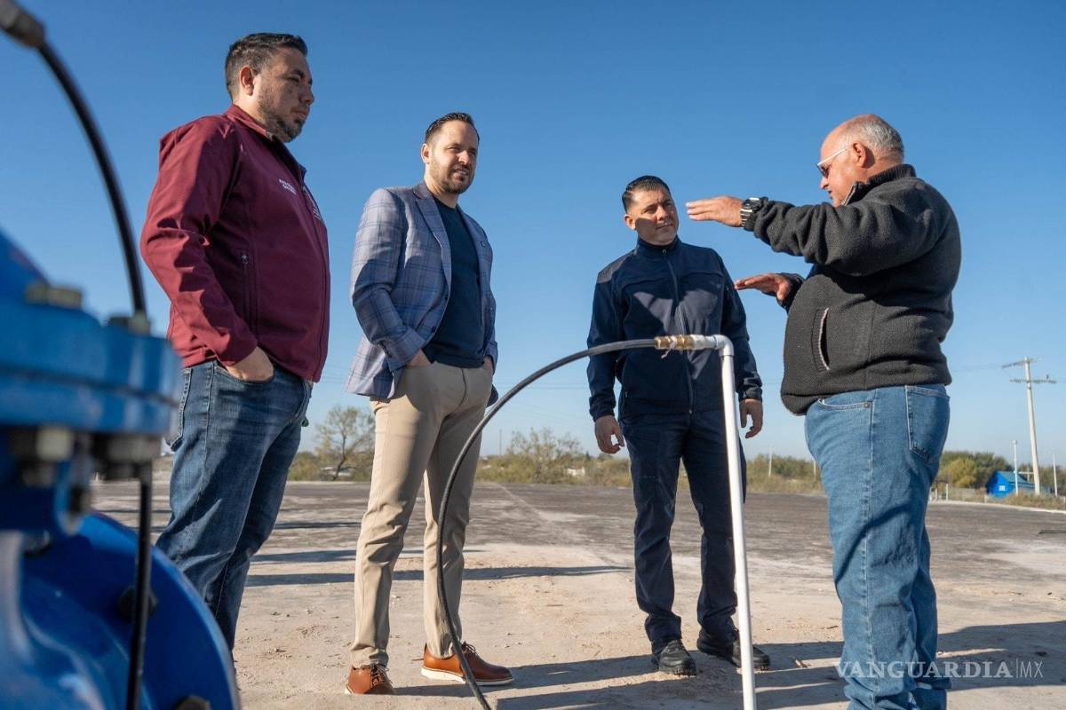 Piedras Negras asegura abasto de agua en zona de mayor crecimiento urbano