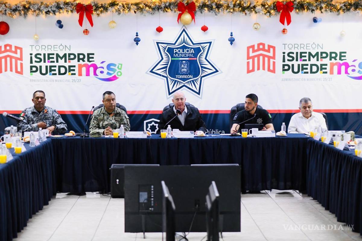 Exhorta Román Cepeda a blindar Torreón para el cierre de año y festividades navideñas
