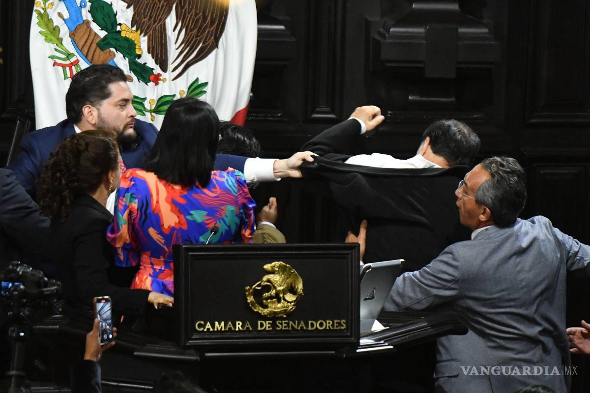 Noroña se sale de entrevista tras ser cuestionado sobre el incidente con Alejandro Moreno