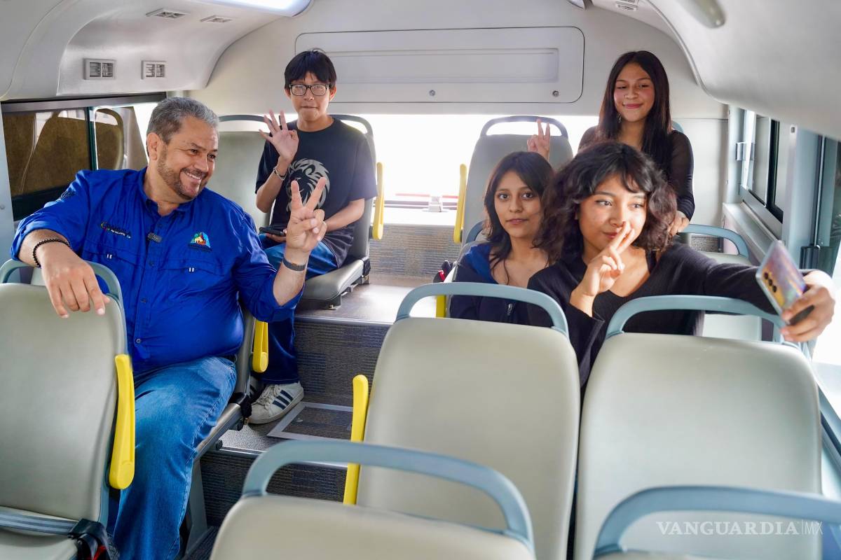 $!El alcalde Tomás Gutiérrez Merino destacó que el sistema de transporte gratuito es una herramienta de transformación social.