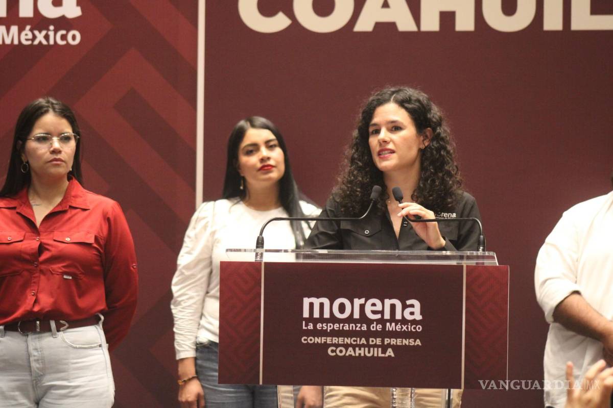 $!Llama Luisa María Alcalde a formar comités seccionales de Morena en todo Coahuila