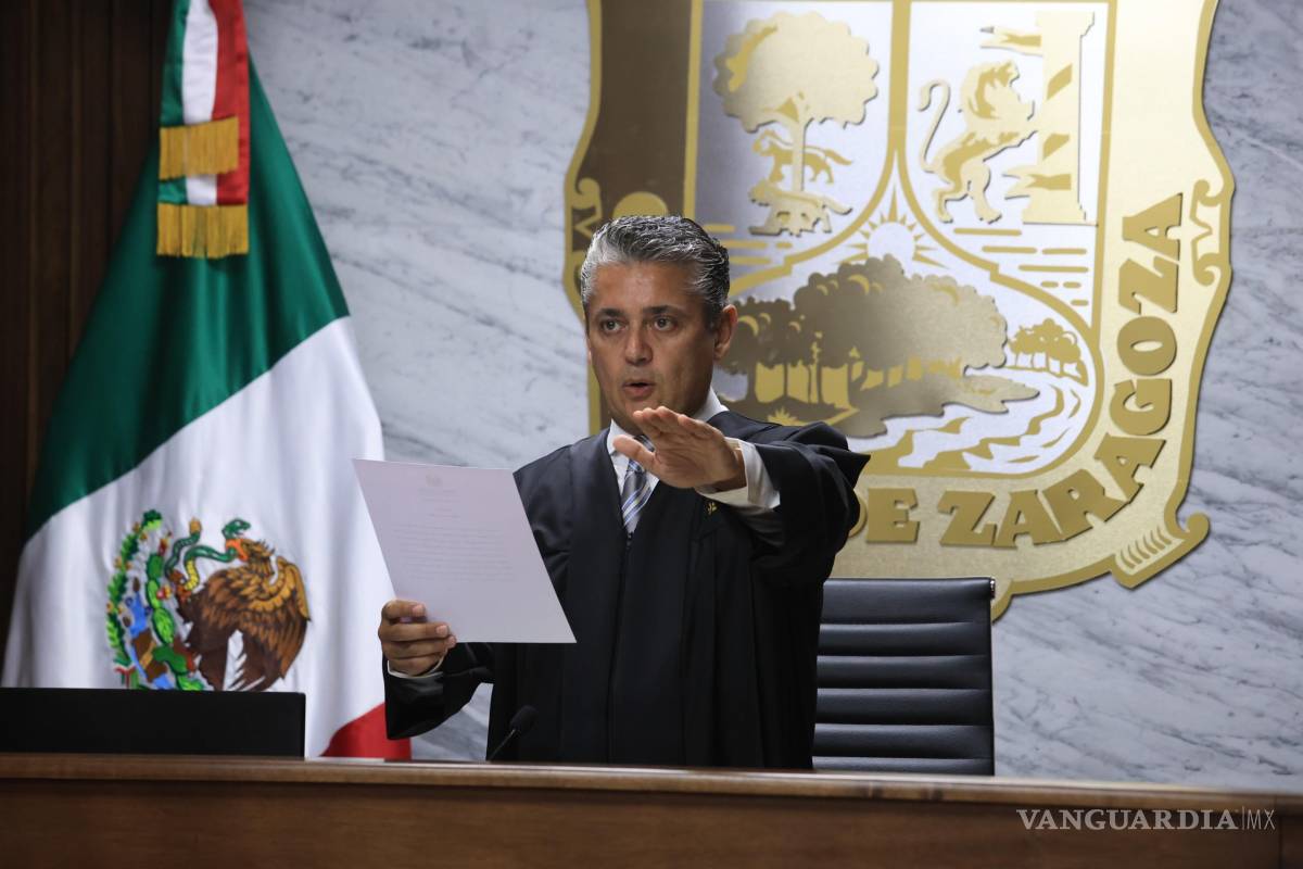 $!Miguel Mery Ayup continuará al frente del Tribunal Superior de Justicia de Coahuila.